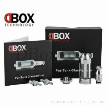 Dbox Supplies Puri Tank Glass Atomizers
